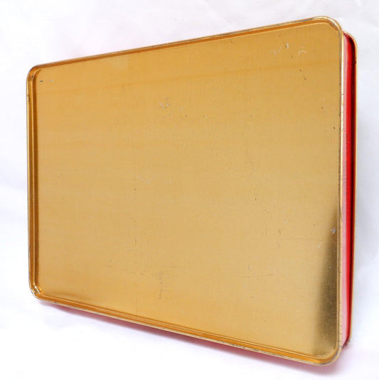 Vintage Toffee Tin Container by RILEY'S BROTHERS of Halifax, England: 'Ye Olde Inn & Carriage Pub'