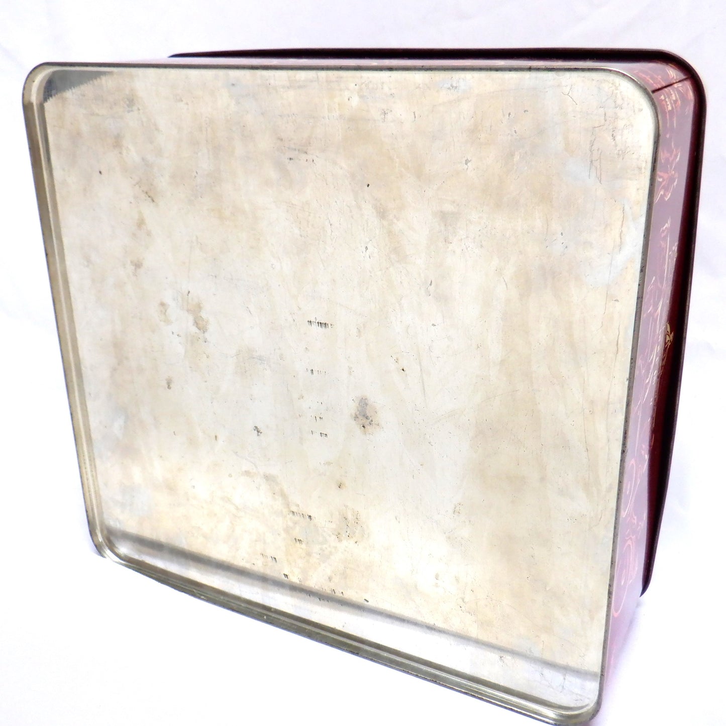 Large Vintage Tin Container: 'The Papal Basilica of Saint Peter in the Vatican'