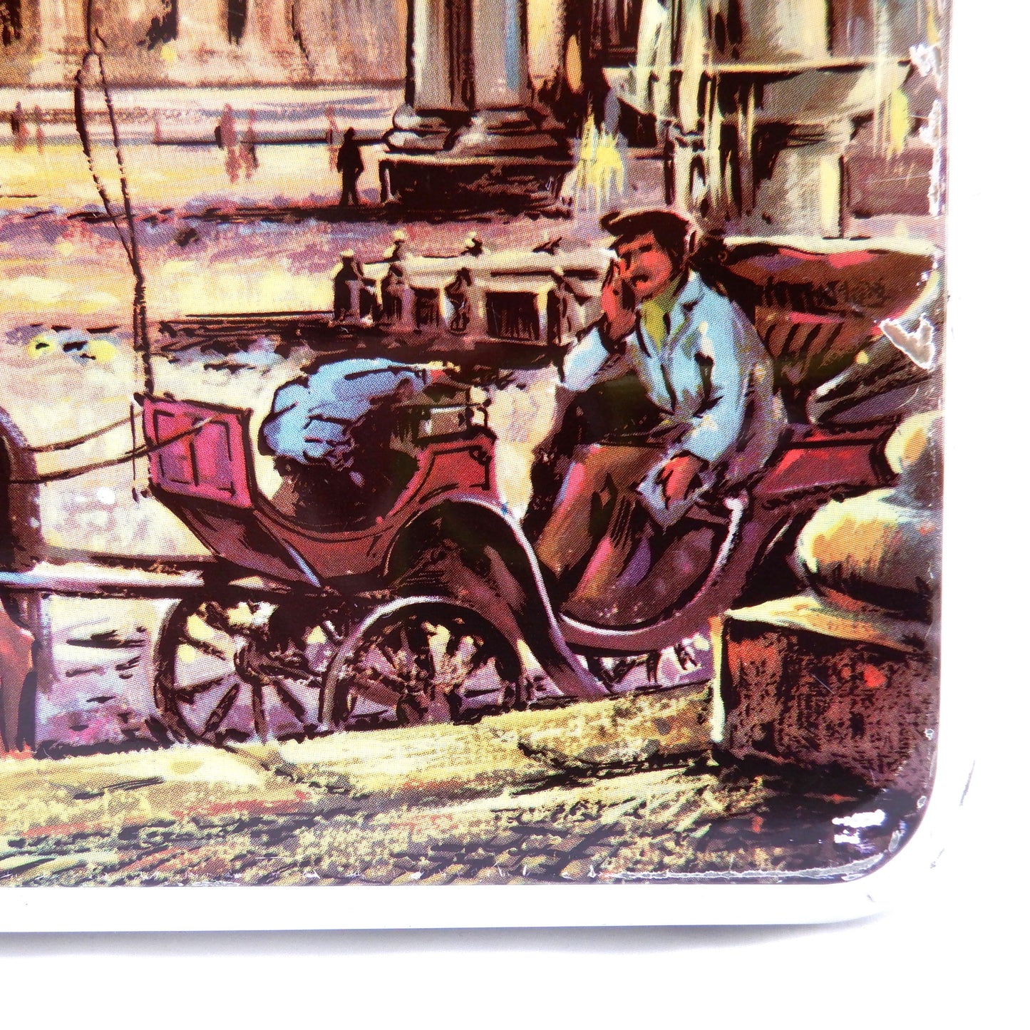 Large Vintage Tin Container: 'The Papal Basilica of Saint Peter in the Vatican'