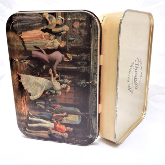 Vintage Tin by Thorne's Premier Toffee Company of Leeds England: 'VICTORIAN DANCE PARTY'
