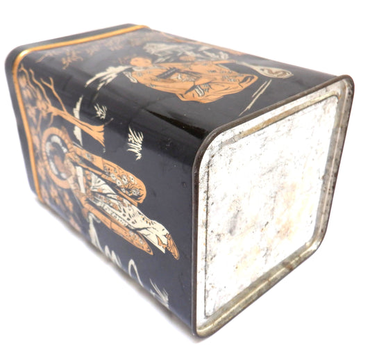 Vintage Lipton's Tea Storage Tin: 'THE JAPANESE TEA SERVERS'