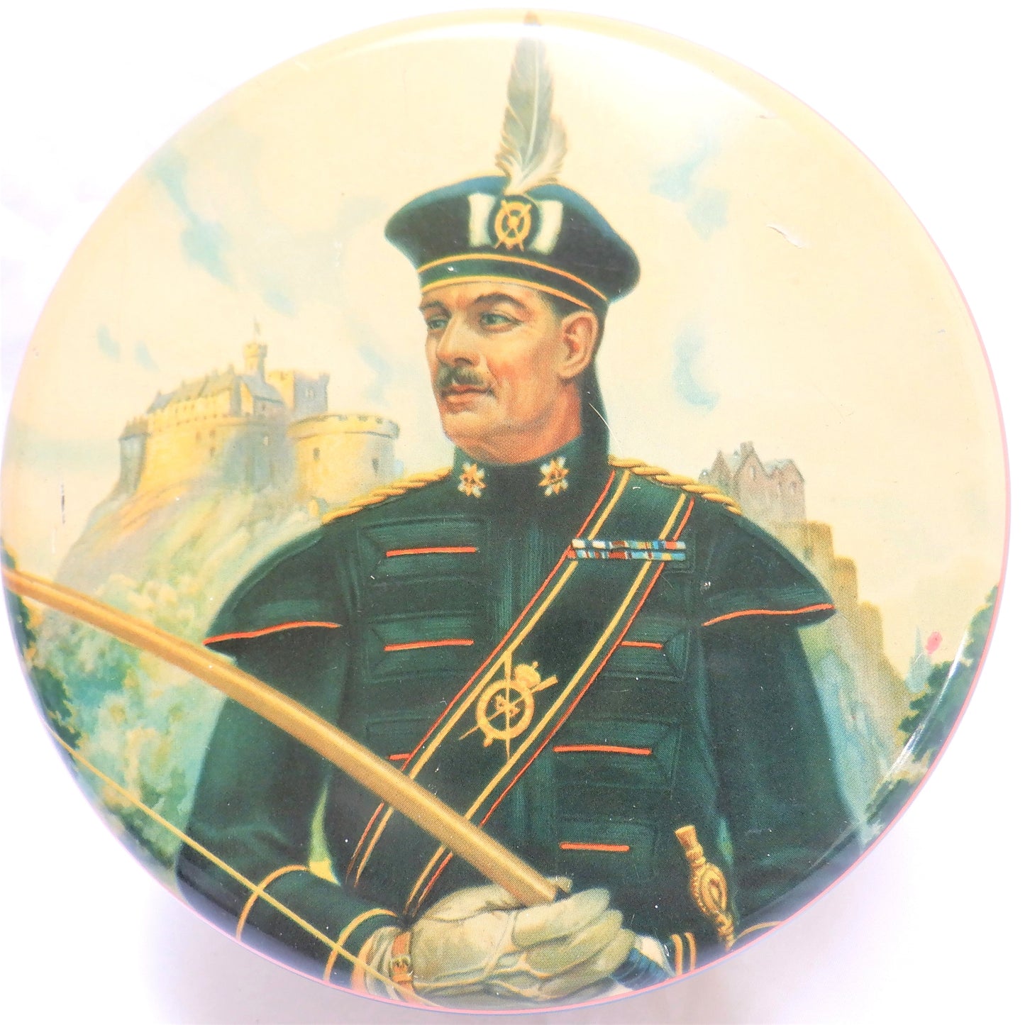 Vintage Scottish Tin by Gray Dunn of Edinburgh: 'THE QUEEN'S SCOTTISH ARCHERS'