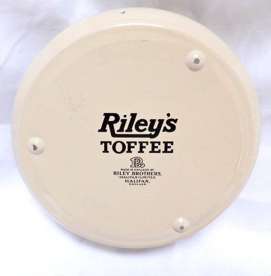 VINTAGE TIN by Riley's Toffee of London, England: 'THE ROSE'