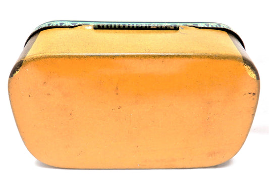 Antique Hinged-Lid Tin Container by Allenburys: 'GLYCERINE & BLACK CURRANT PASTILLES', 1940's