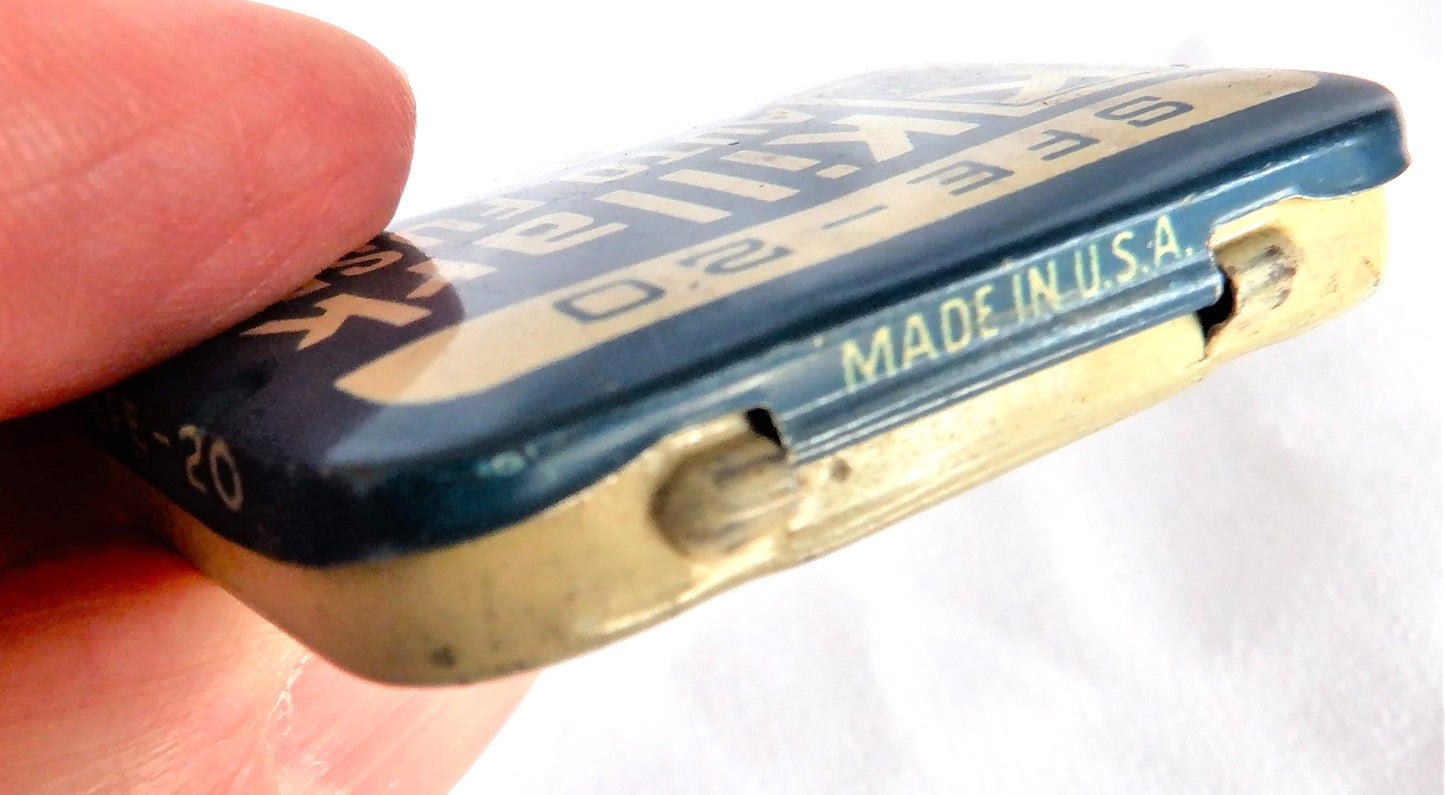 Vintage Automotive Tin Container, by KILLARK AUTO FUSES SFE-20 Amps, Made in USA