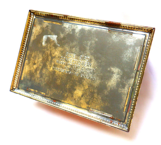 'KINGS RANSOM ANTIQUE TREASURE CHEST' with Money Slot & Hasp, by The Blue Bird Confectionary Company of England