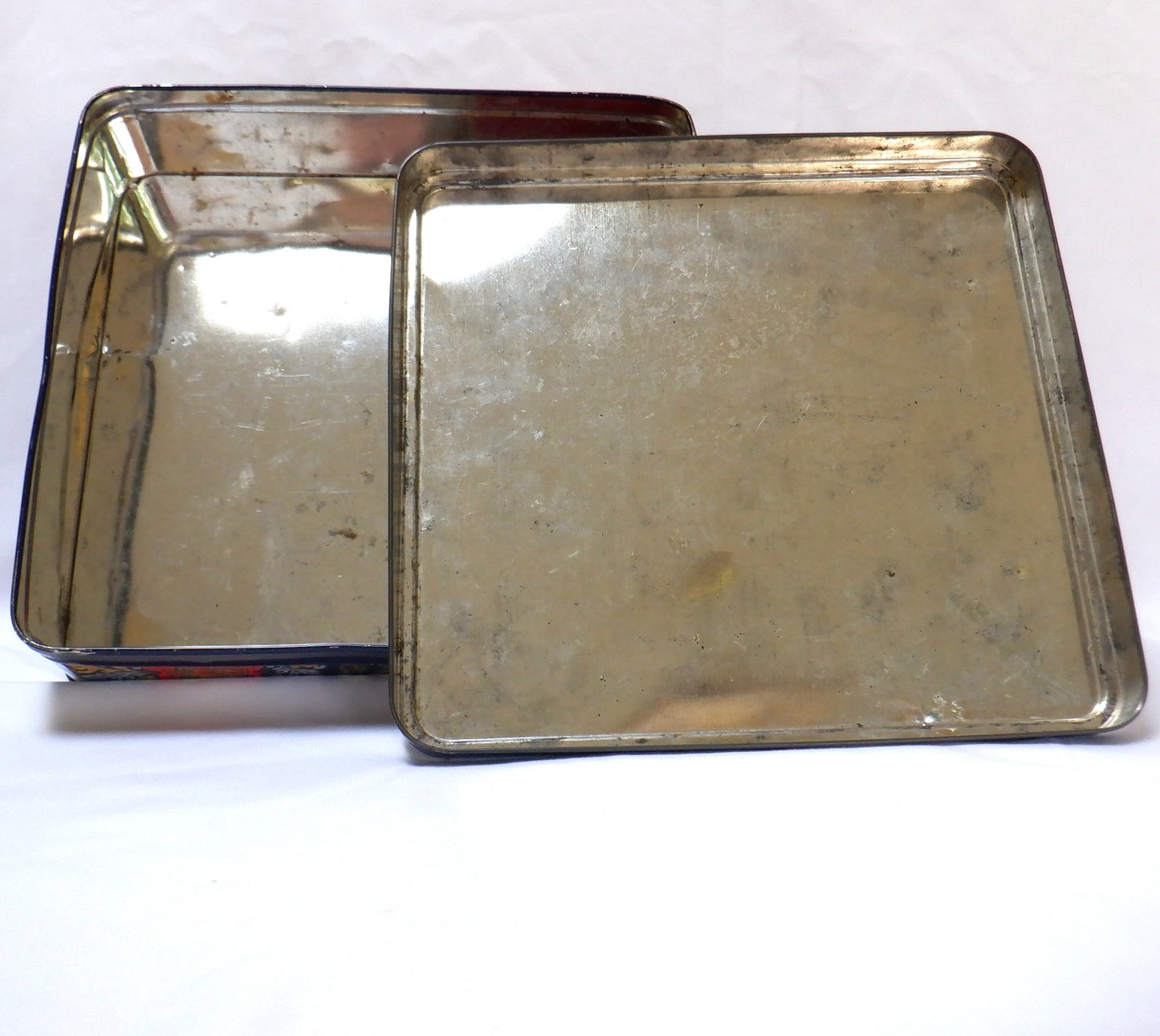 A Vintage Large Red Souvenir Tin Can Container: 'CANADIAN CENTENNIAL 1967'