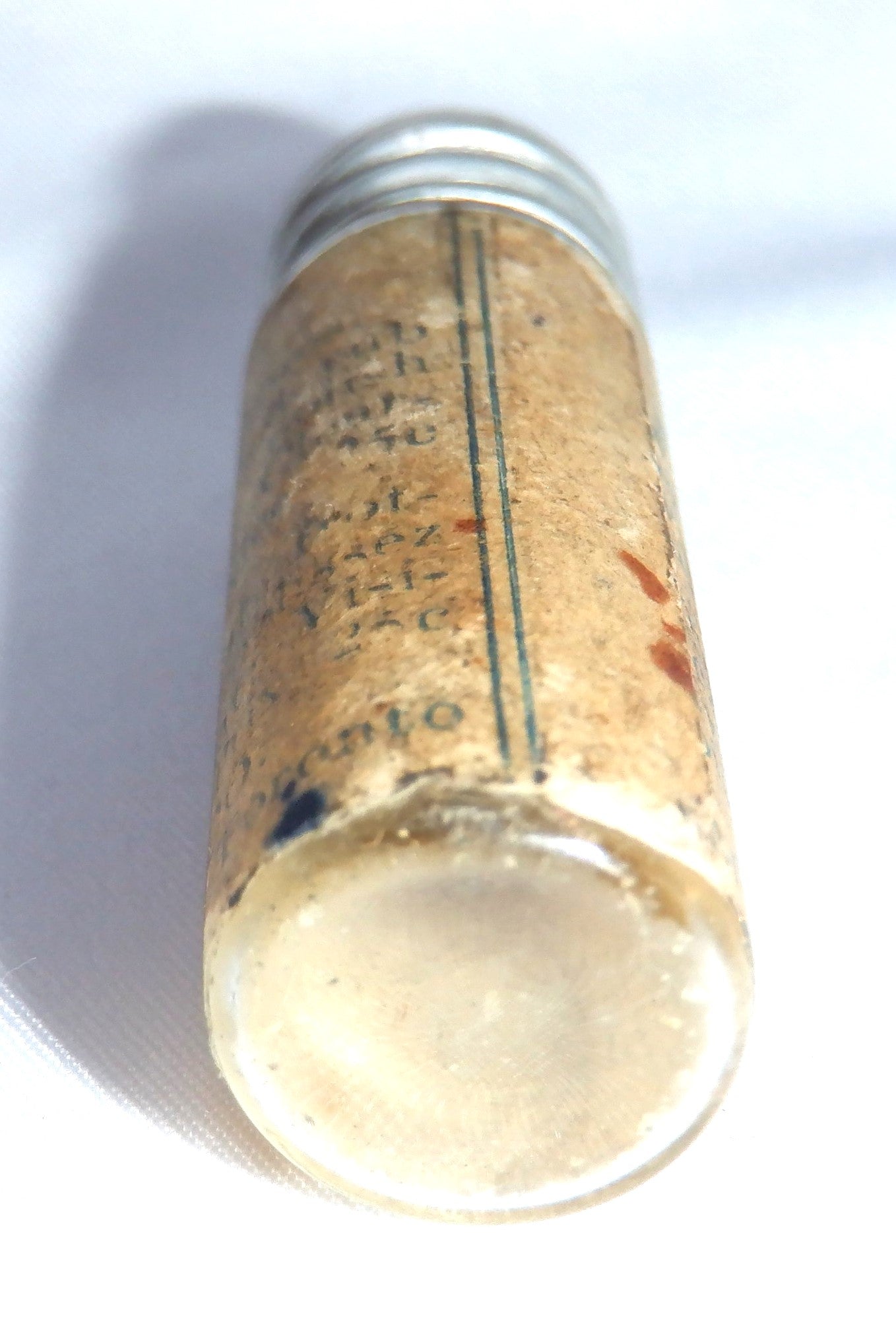 Antique Miniature Bottle of CANADIAN EVER BRITE Eye Glass Cleaner. Made in Canada!