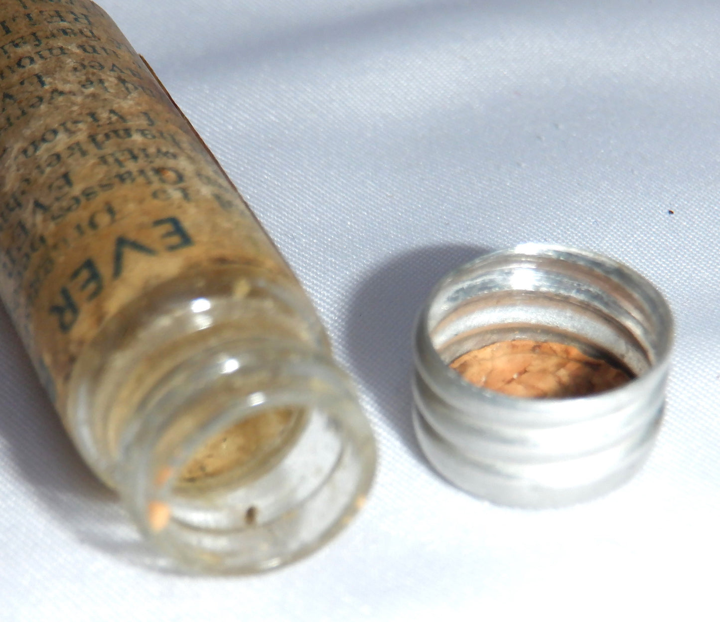 Antique Miniature Bottle of CANADIAN EVER BRITE Eye Glass Cleaner. Made in Canada!