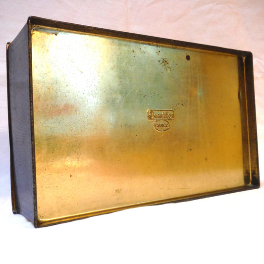 Vintage Tin Can 'True Blue GIBSON'S Beautebox' by CANCO (The American Can Company) Made in the Proud USA!