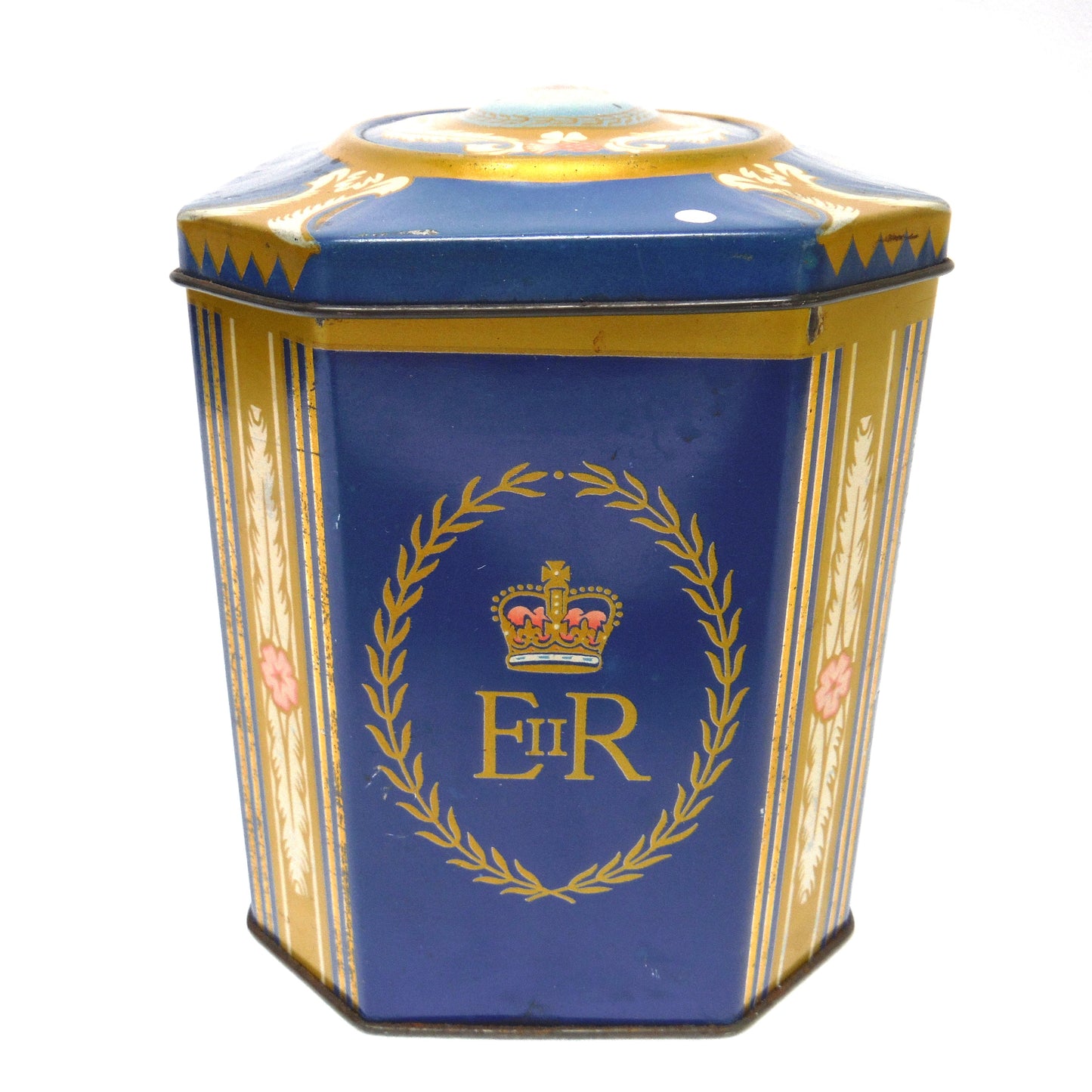 GRAY DUNN & CO. LTD. - QUEEN ELIZABETH II CORONATION SOUVENIR TIN JUNE 1953 (#2)