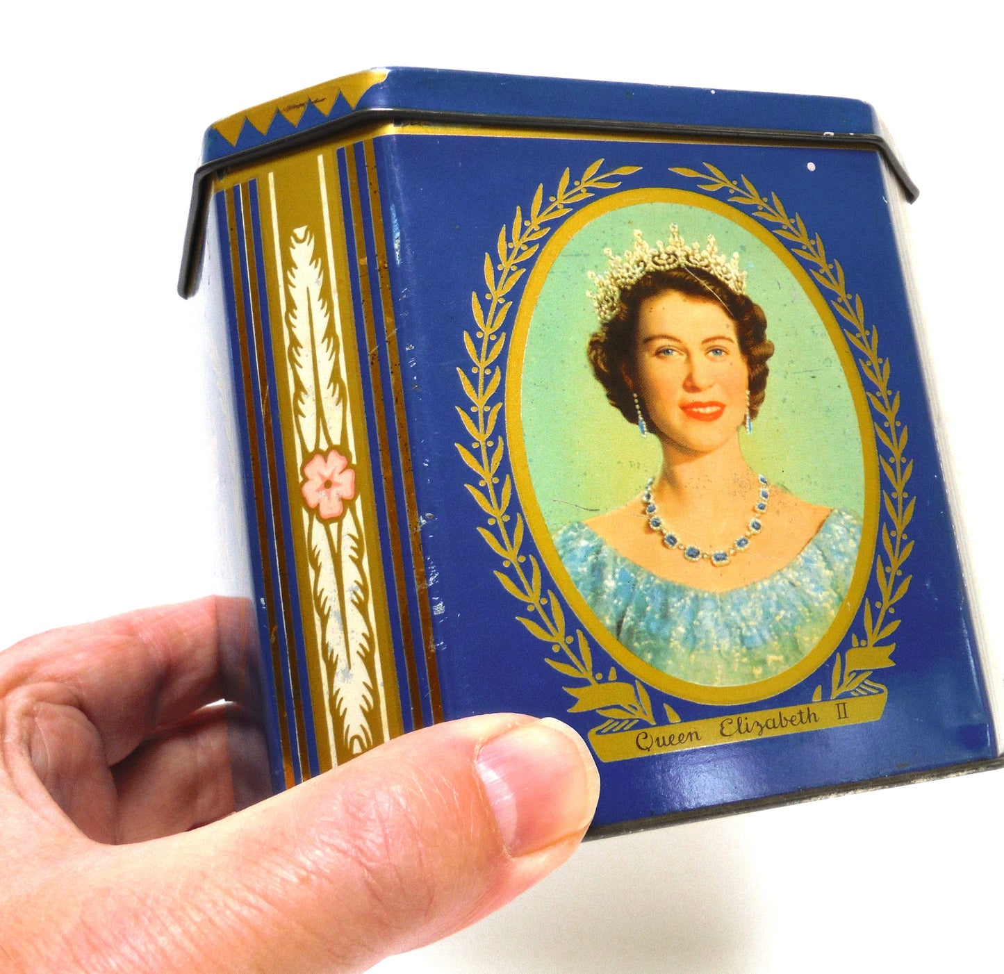 GRAY DUNN & CO. LTD. - QUEEN ELIZABETH II CORONATION SOUVENIR TIN JUNE 1953 (#2)