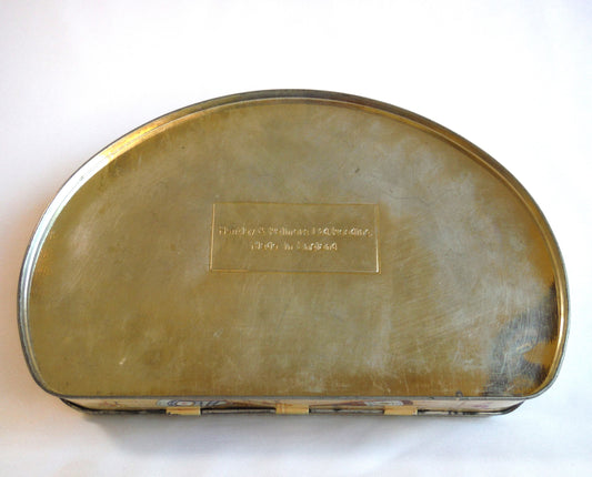 Huntley & Palmers of Post WWII London Vintage Tin Container: THE COCKTAIL BASKET, #1