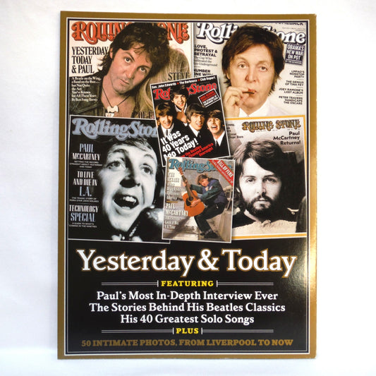 PAUL McCARTNEY, 40 Years of Classic Interviews, Beatles Memories and Rare Photographs, A Special Collectors Edition by Rolling Stone (2014 1st Ed.)