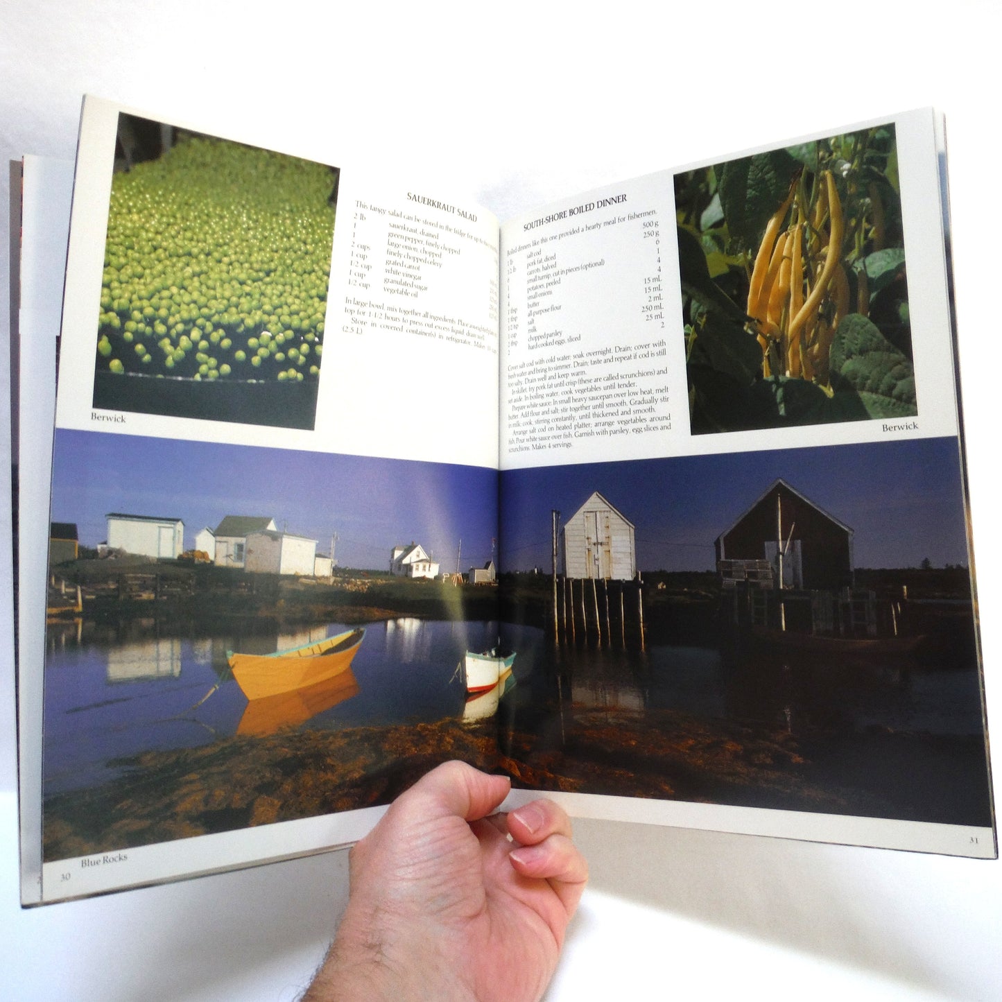 NOVA SCOTIA PICTORIAL COOKBOOK, Photographed by Sherman Hines (1986 1st Ed.)