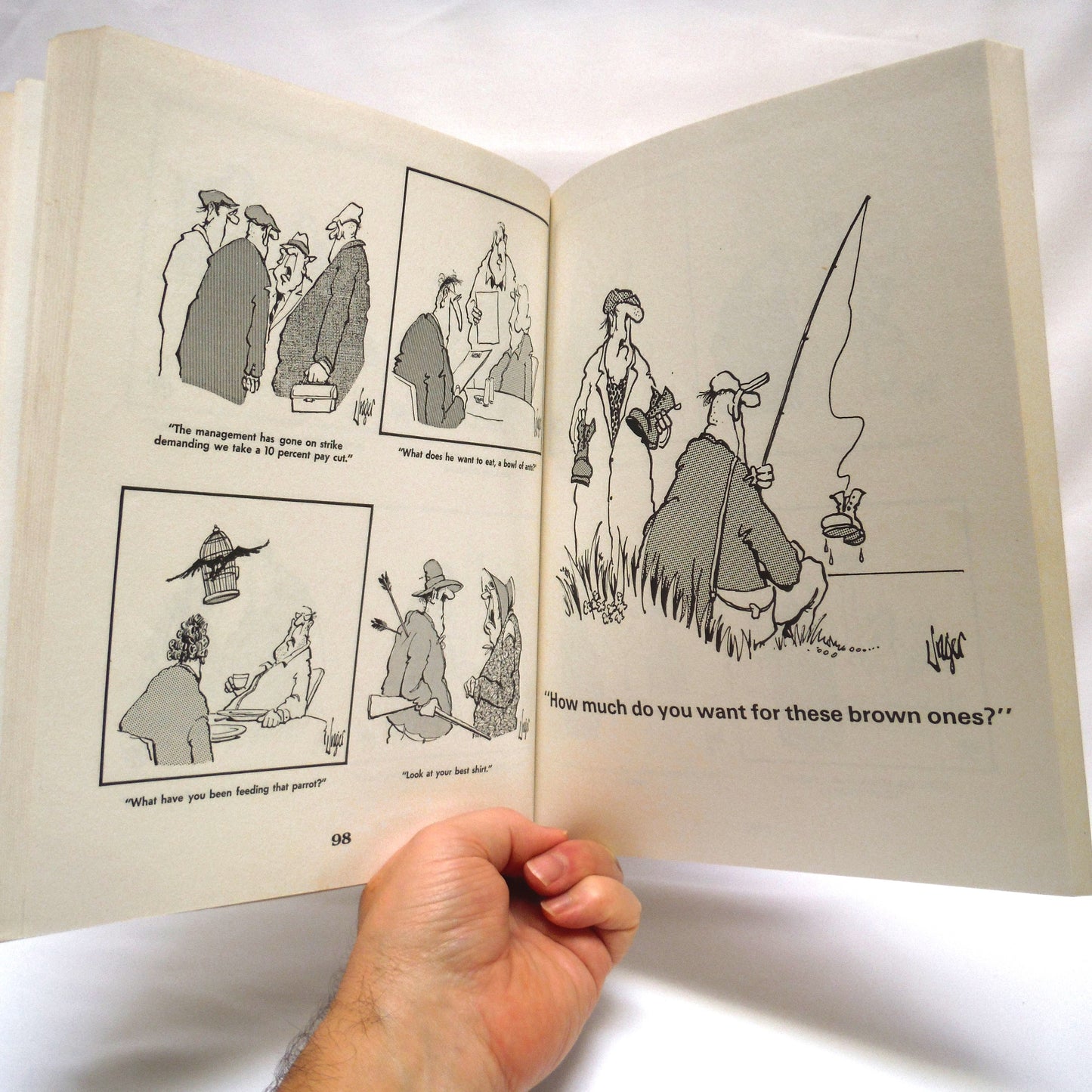 HERMAN, THE SECOND TREASURY, by Jim Unger (1980 1st Ed.)