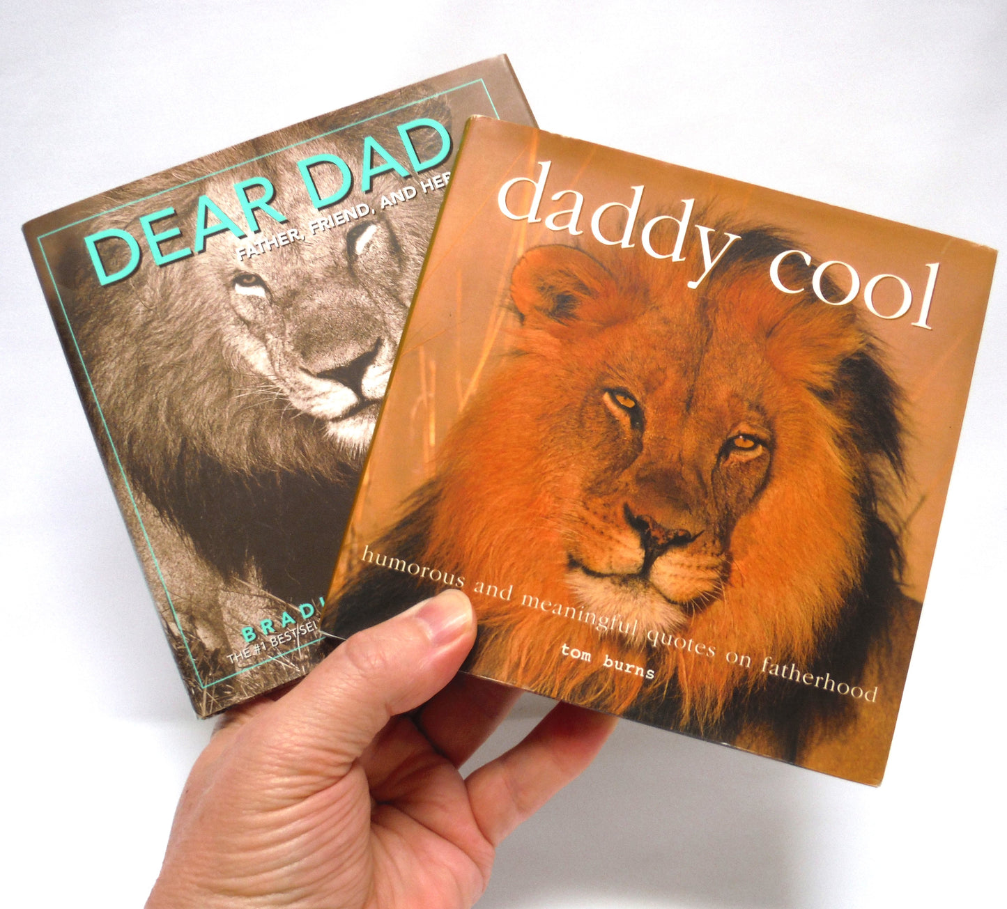 BEST EVER FATHER'S DAY BOOK PACKAGE! A Specially Priced 2-Pack Bundle of DEAR DAD by Bradley Trevor Greive, and DADDY COOL by Tom Burns
