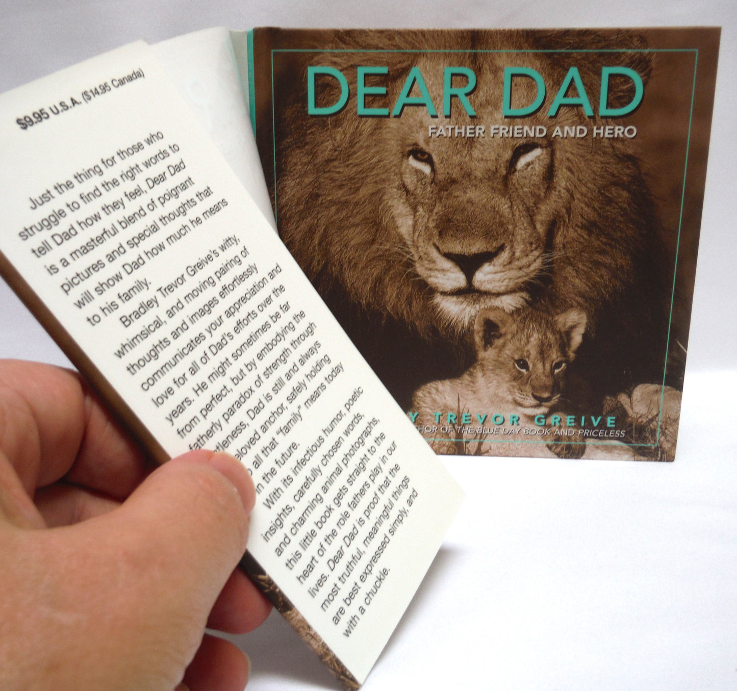 BEST EVER FATHER'S DAY BOOK PACKAGE! A Specially Priced 2-Pack Bundle of DEAR DAD by Bradley Trevor Greive, and DADDY COOL by Tom Burns