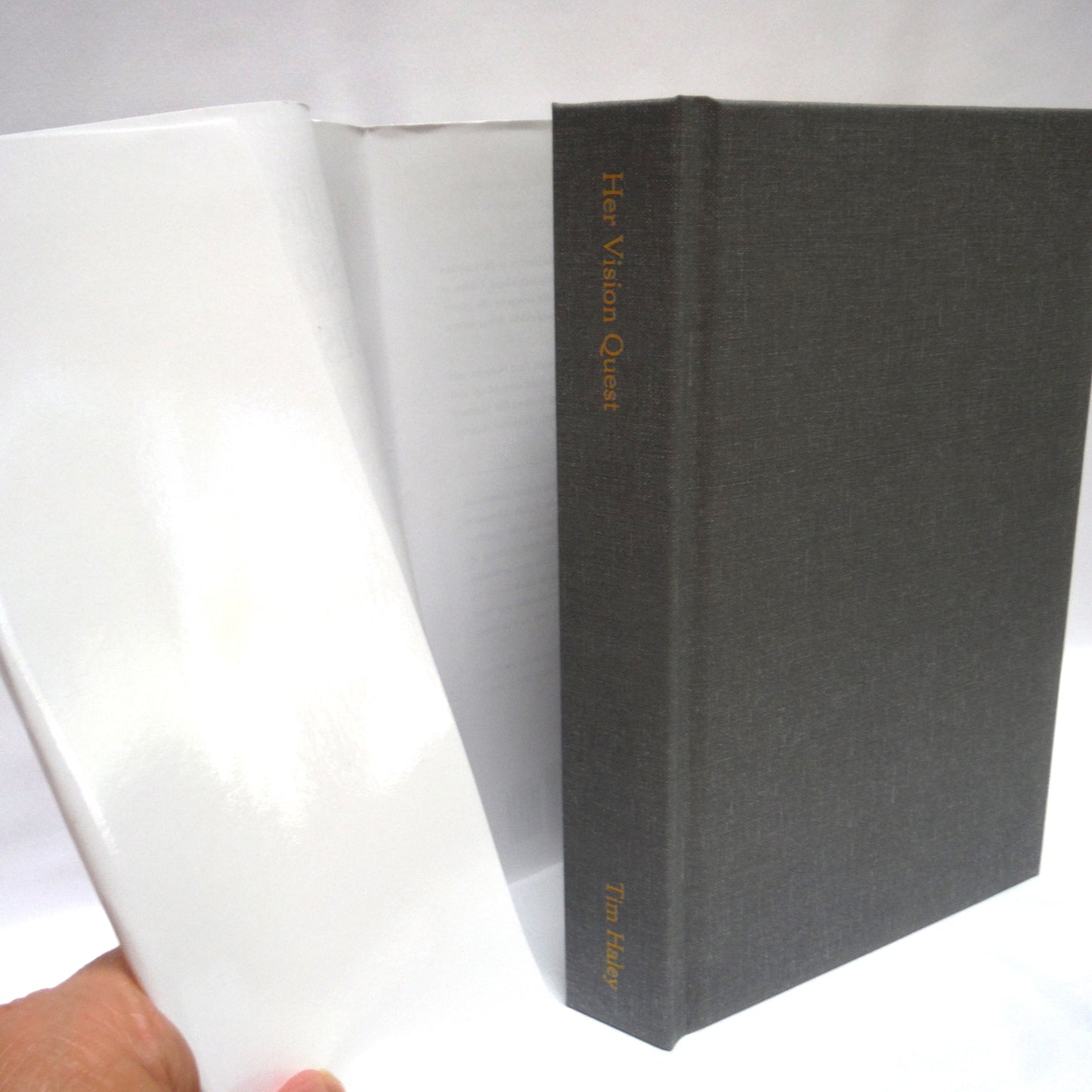 HER VISION QUEST, Young Reader Novels by Tim Haley: ULTRA RARE Three-Book-Author-Signed Package, including A MEMORY CALLING, A DESCENT UNRAVELLING and AN ASCENT ASPIRING (ALL 1st Ed. SIGNED)