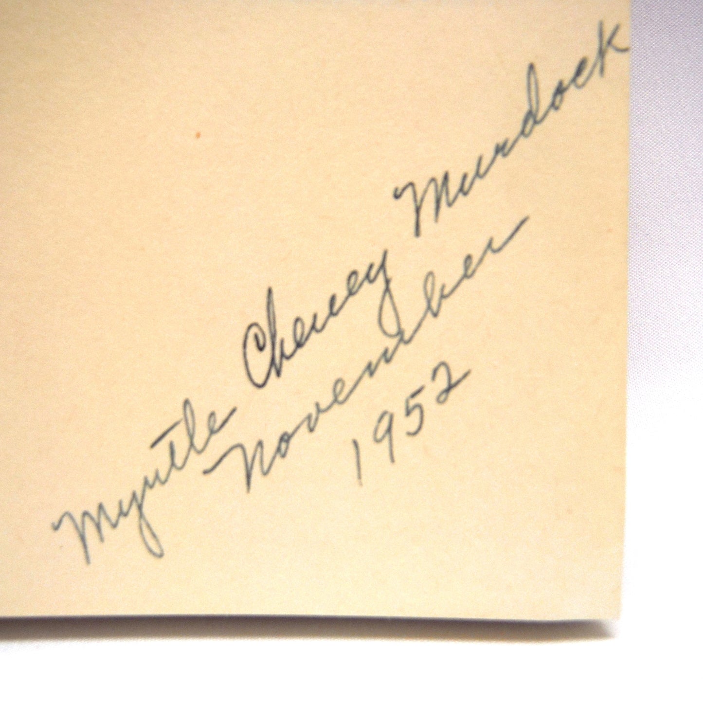 YOUR MEMORIALS IN WASHINGTON, by Myrtle Cheney Murdock, Doctor of Education (1st Ed. SIGNED)