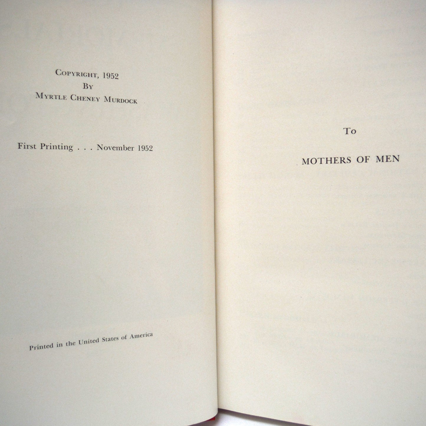 YOUR MEMORIALS IN WASHINGTON, by Myrtle Cheney Murdock, Doctor of Education (1st Ed. SIGNED)