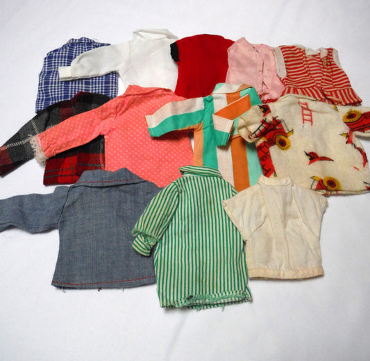 MADDIE MOD ASSORTED CLOTHING For any 11.5-inch Tall Barbie Doll: LOT G, SUMMER TOPS.