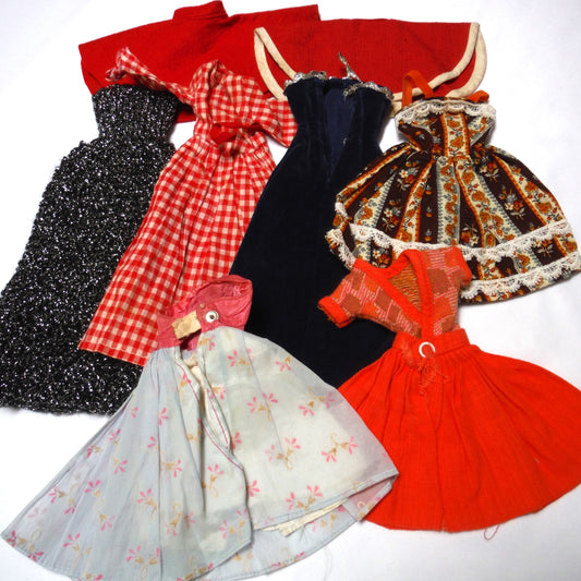 MADDIE MOD ASSORTED CLOTHING For any 11.5-inch Tall Barbie Doll: LOT H, DRESSES.