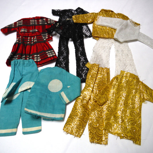 MADDIE MOD ASSORTED CLOTHING For any 11.5-inch Tall Barbie Doll: LOT K, PANT and JACKET SUITS.