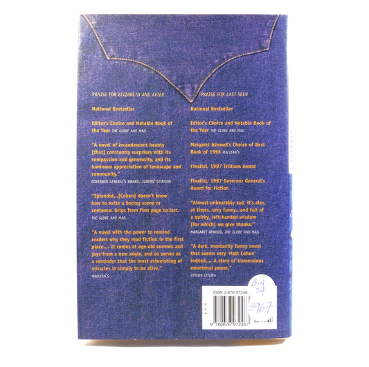 GETTING LUCKY, The Short Story Collection by Matt Cohen (2000 1st Ed.)