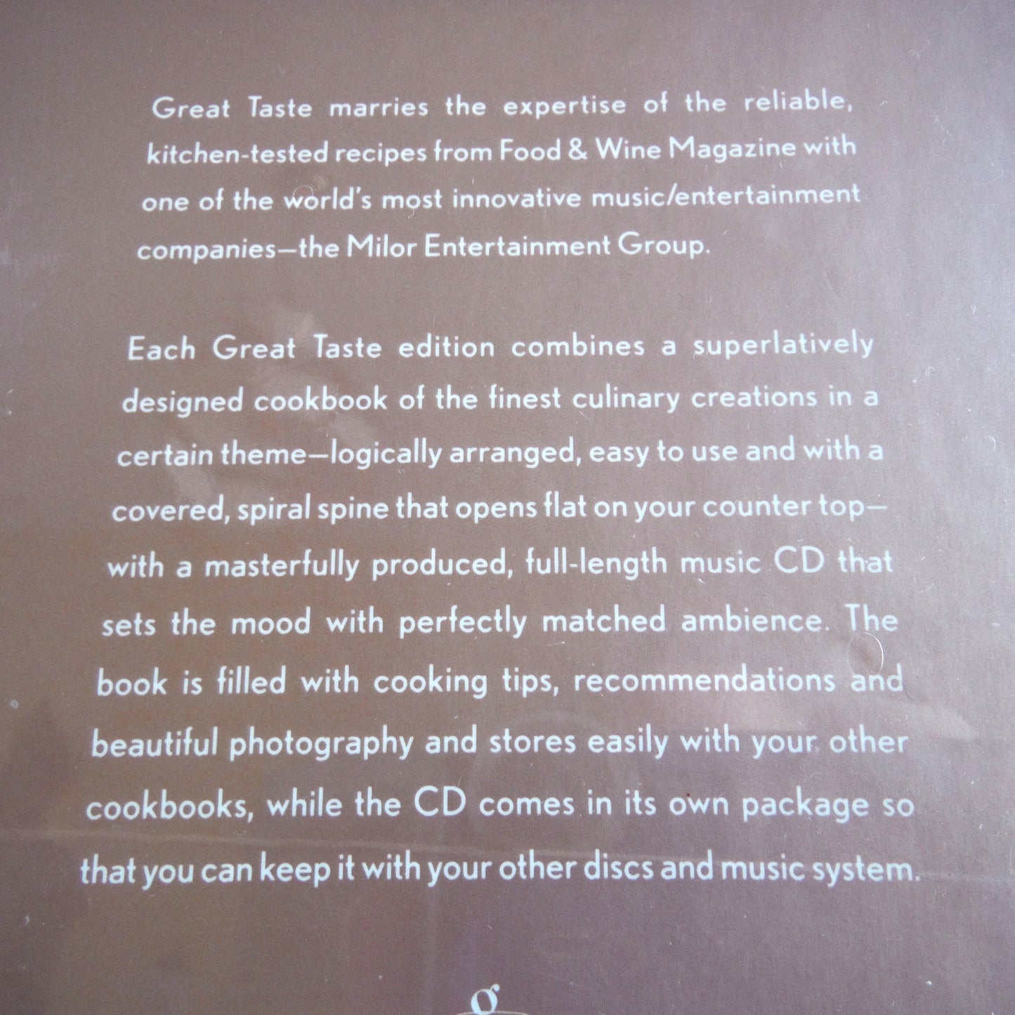 ROMANCE WITHOUT RESERVATION, Elegant Recipes from Master Chefs That You Can Make Right at Home! BRAND-NEW OLD-STOCK BOOK & MUSIC CD COMBO (1998 1st Ed.)
