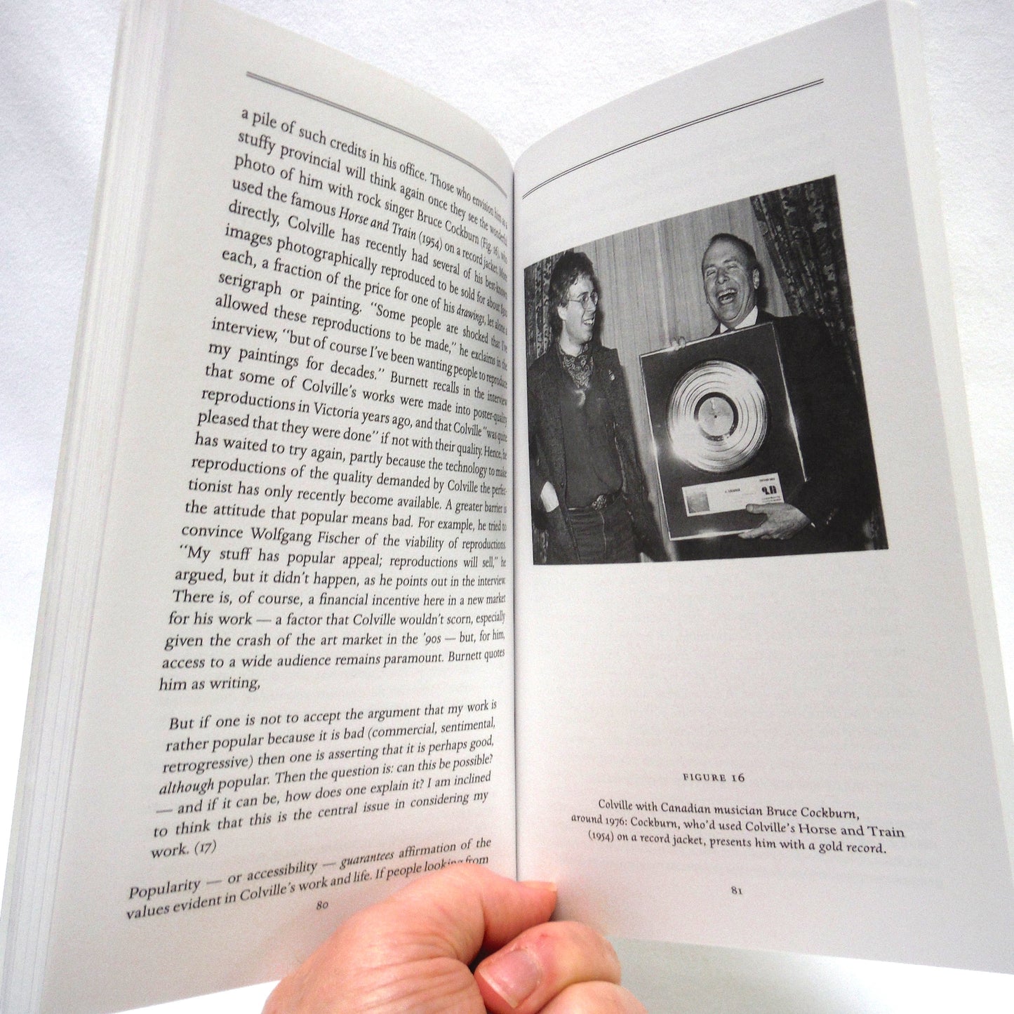 ALEX COLVILLE: THE OBSERVER OBSERVED, A Biography by Mark A.Cheetham (1994 1st Ed.)