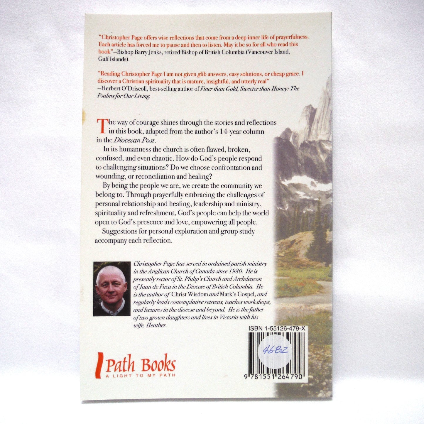 THE WAY OF COURAGE, Being God's People in a Broken World, by Christopher Page (1st Ed. SIGNED)