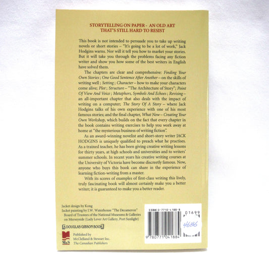 A PASSION FOR NARRATIVE, A Guide For Writing Fiction, by Jack Hodgins (1993 1st Ed.)