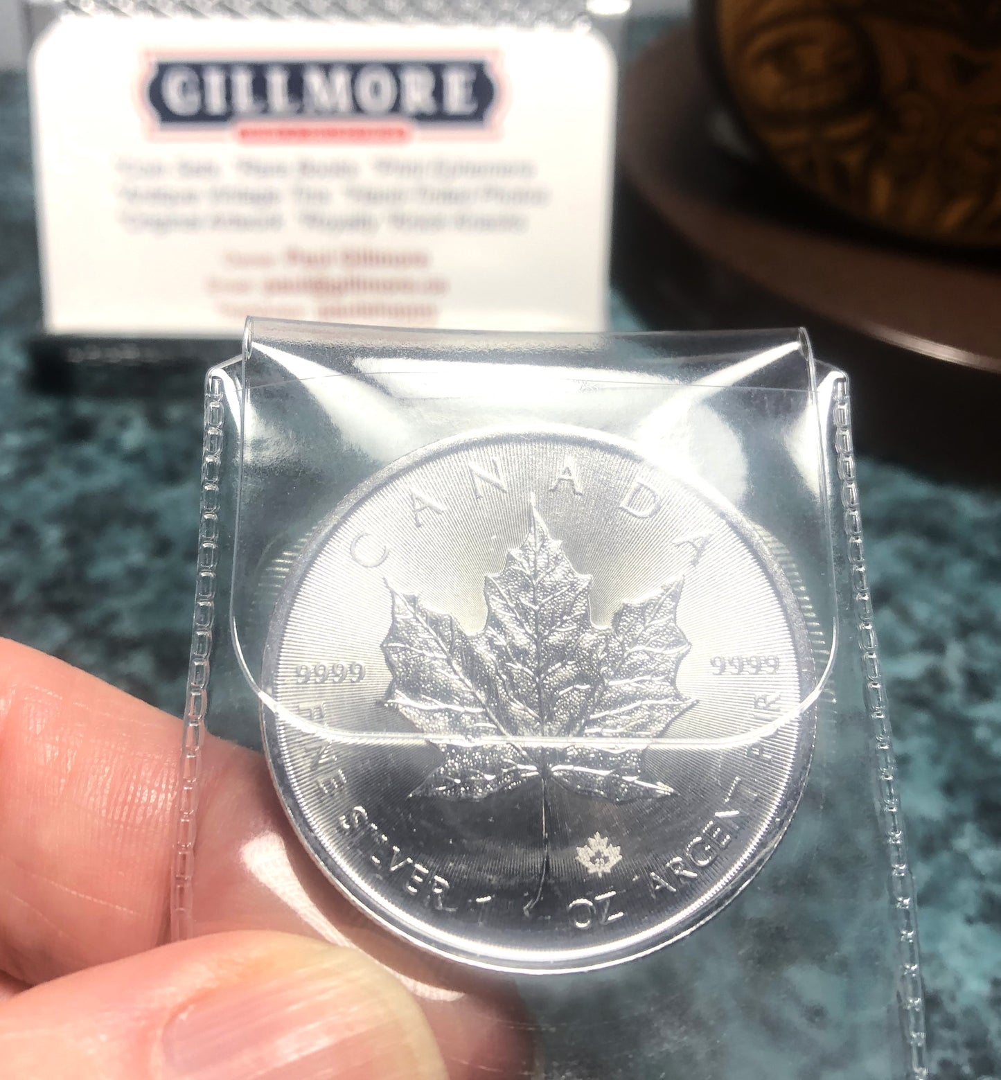 2023 Canadian $5 SILVER MAPLE LEAF(SML): 1-oz 99.99% Pure Silver Bullion Coins in Brand New Brilliant Uncirculated Condition