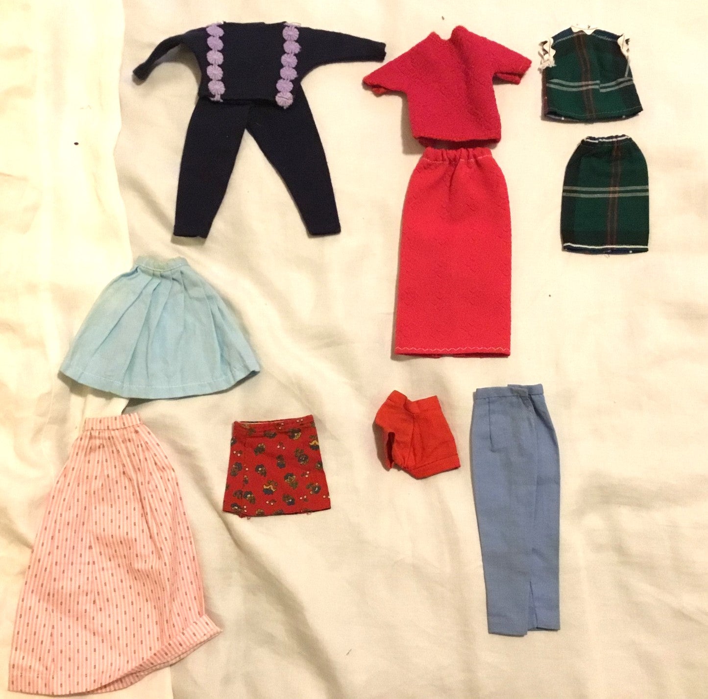 VINTAGE 1962 TAMMY DOLLS x2 and a 1964 TED DOLL: Including a HUGE Lot of Beautiful, Rare, and Unique Tammy & Ted Clothing, Outfits and Accessories! Made in Hong Kong.