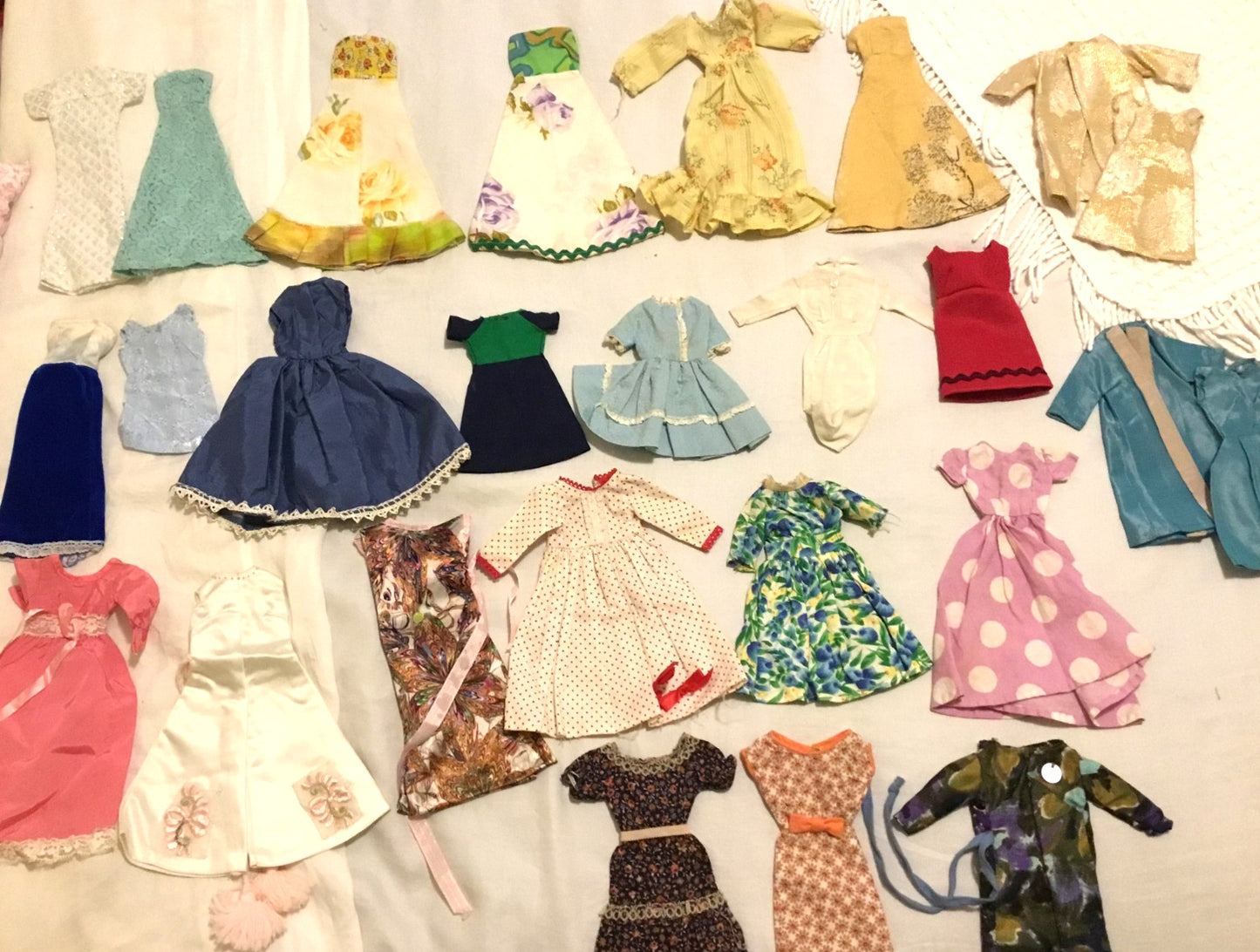 VINTAGE 1962 TAMMY DOLLS x2 and a 1964 TED DOLL: Including a HUGE Lot of Beautiful, Rare, and Unique Tammy & Ted Clothing, Outfits and Accessories! Made in Hong Kong.