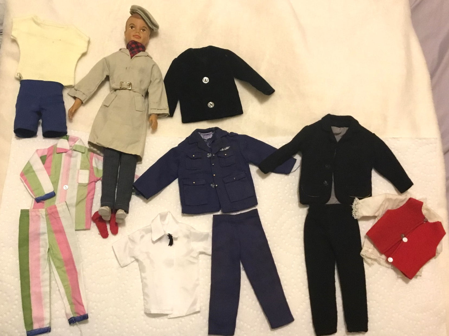 VINTAGE 1962 TAMMY DOLLS x2 and a 1964 TED DOLL: Including a HUGE Lot of Beautiful, Rare, and Unique Tammy & Ted Clothing, Outfits and Accessories! Made in Hong Kong.