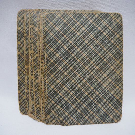 Antique Playing Cards, Partial Deck of 21 Cards