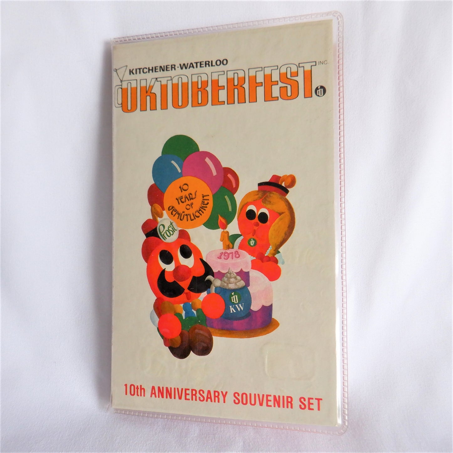 KITCHENER-WATERLOO OKTOBERFEST: 10th Anniversary 6-Coin Souvenir Token Set, 1973-1978