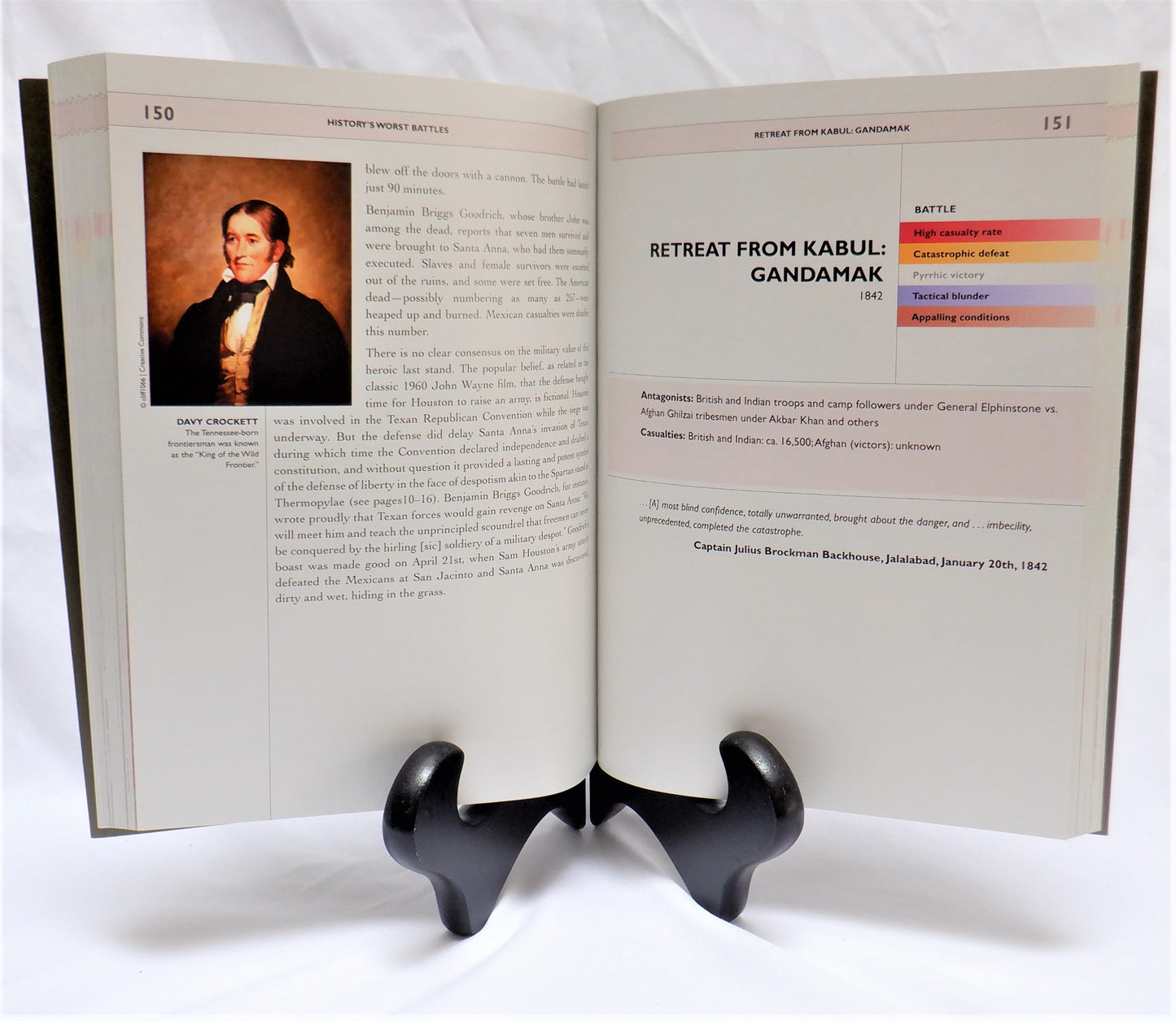 HISTORY'S WORST BATTLES, and the People Who Fought Them, by Joel Levy (2014 1st Ed.)