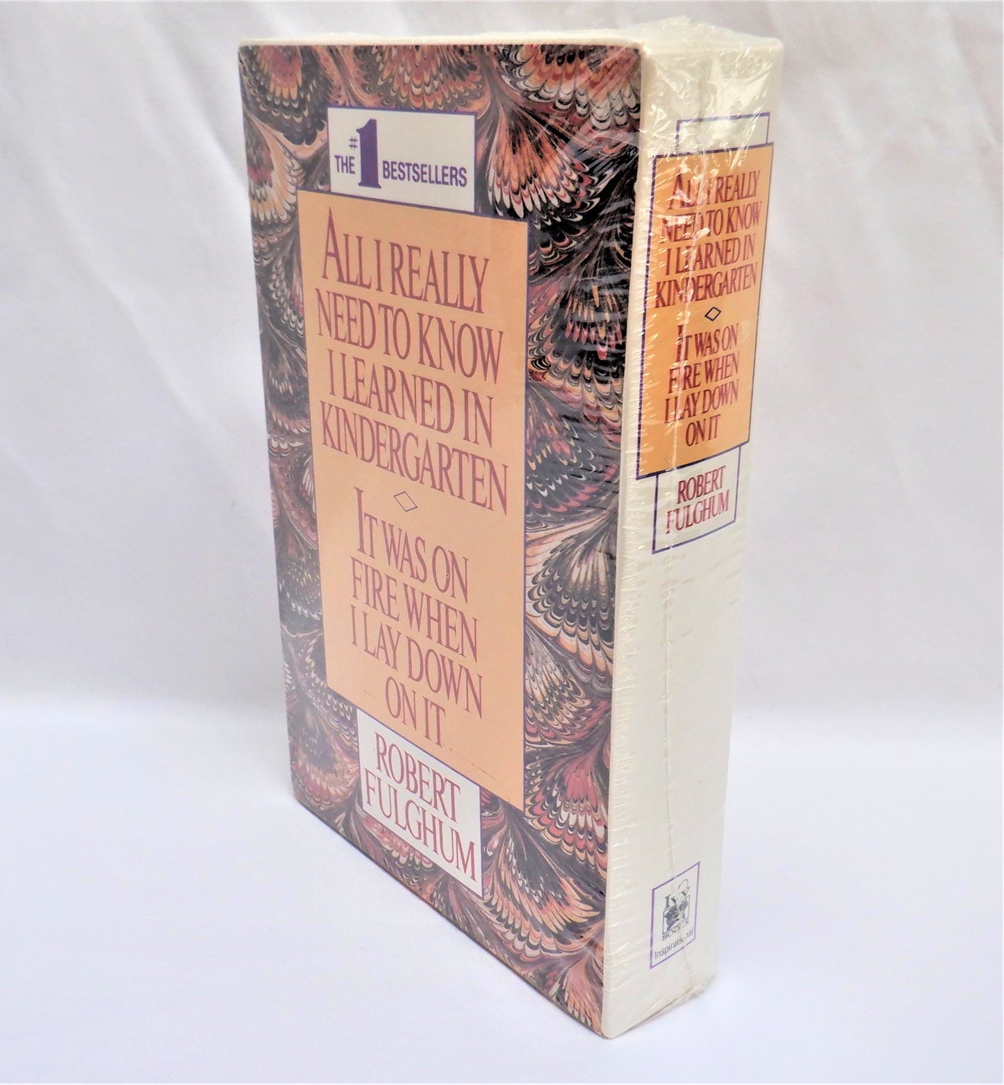 ROBERT FULGHUM, Brand New-Old-Stock Factory-Wrapped 2-Pack of Books in Slip Case! 1989