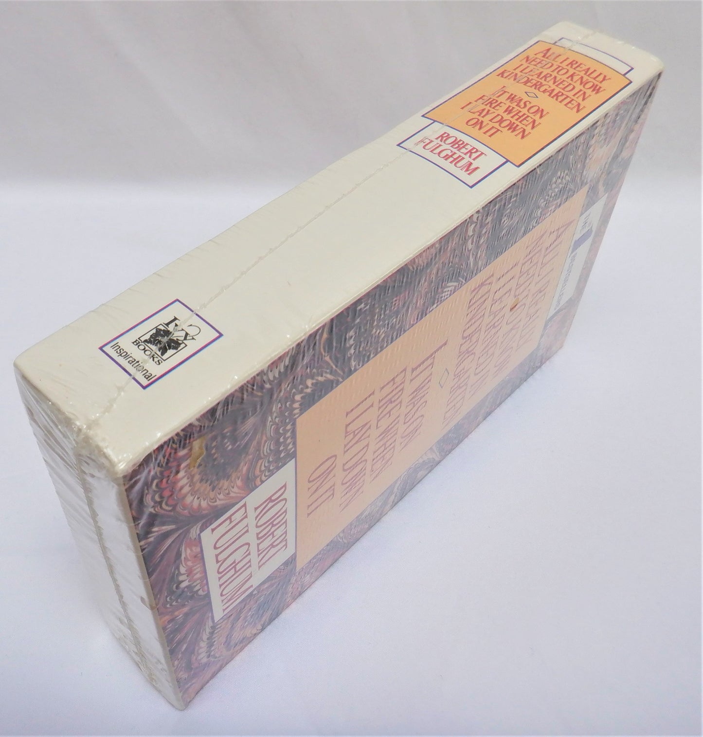 ROBERT FULGHUM, Brand New-Old-Stock Factory-Wrapped 2-Pack of Books in Slip Case! 1989