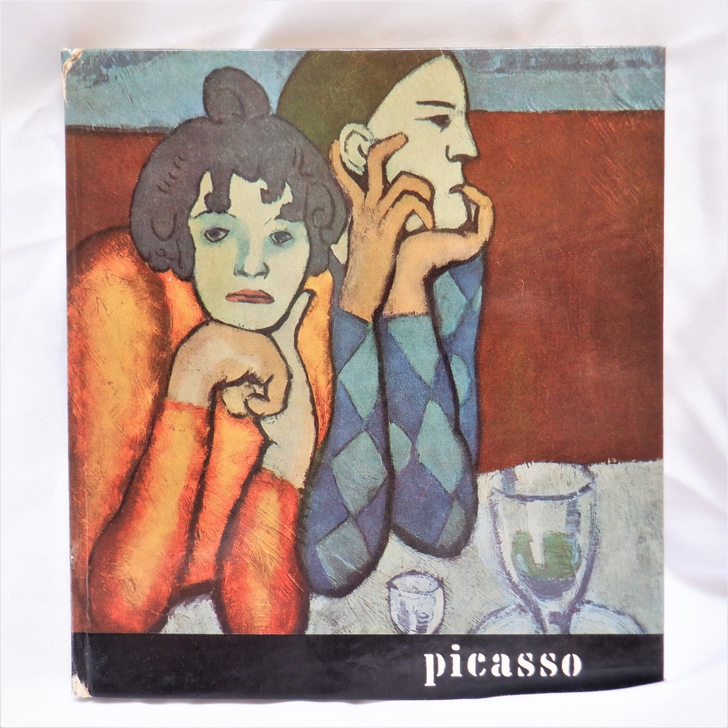 Vintage Set of Three Miniature Art Books, RENOIR, DELACROIX & PICASSO, 1970's