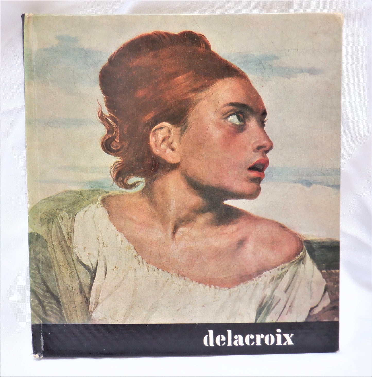 Vintage Set of Three Miniature Art Books, RENOIR, DELACROIX & PICASSO, 1970's