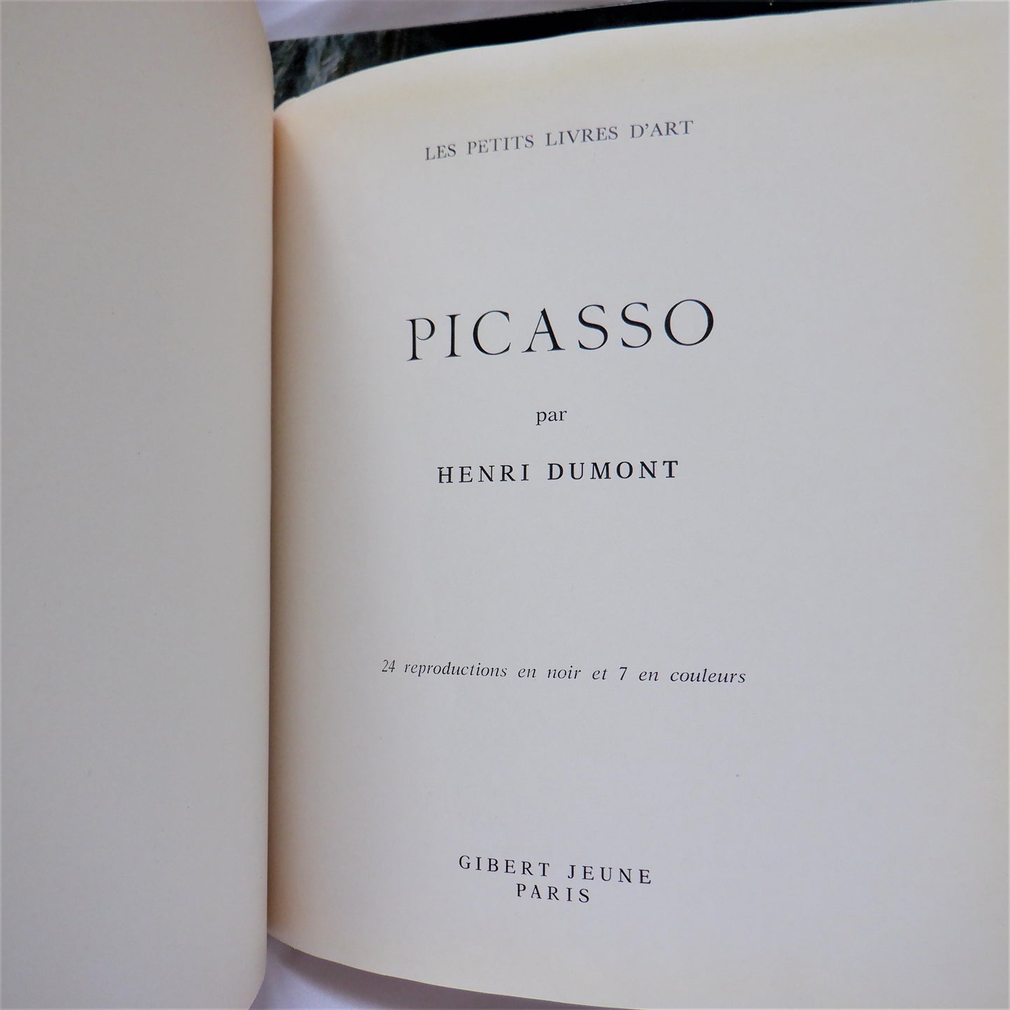 Vintage Set of Three Miniature Art Books, RENOIR, DELACROIX & PICASSO, 1970's