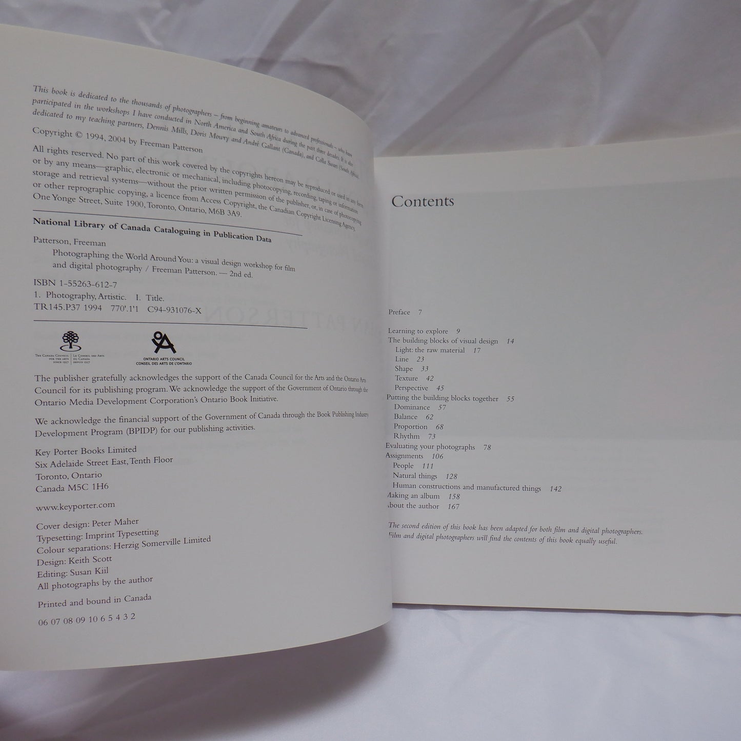 Photographing The World Around You, by FREEMAN PATTERSON, 2004