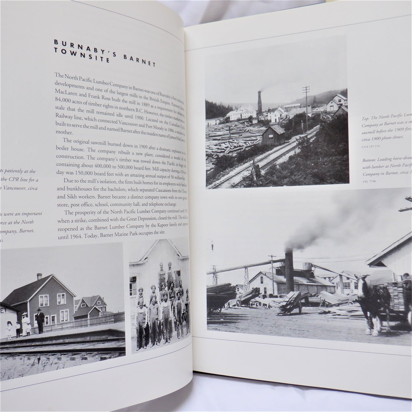BURNABY, A PROUD CENTURY, A Historical Commemoration of Burnaby's Centennial, by Pixie McGeachie (1st Ed. SIGNED)