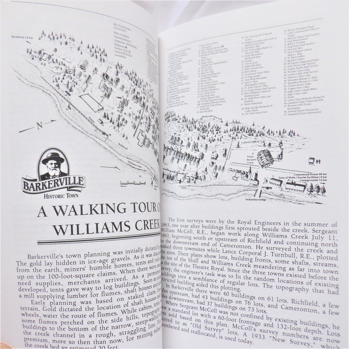 BARKERVILLE, Williams Creek, Cariboo, by Richard Thomas Wright (2006-Signed)