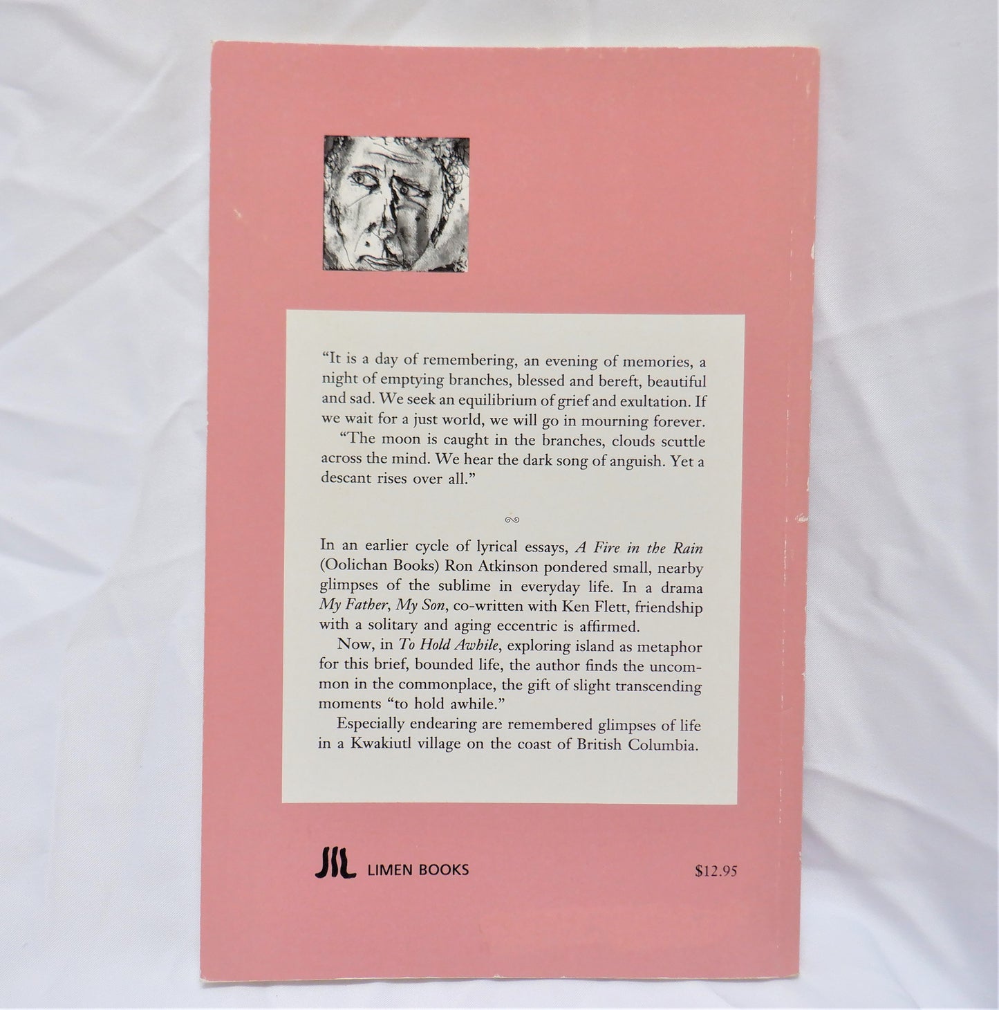 TO HOLD AWHILE, Lyrical Essays by Ron Atkinson (1st Ed. SIGNED)