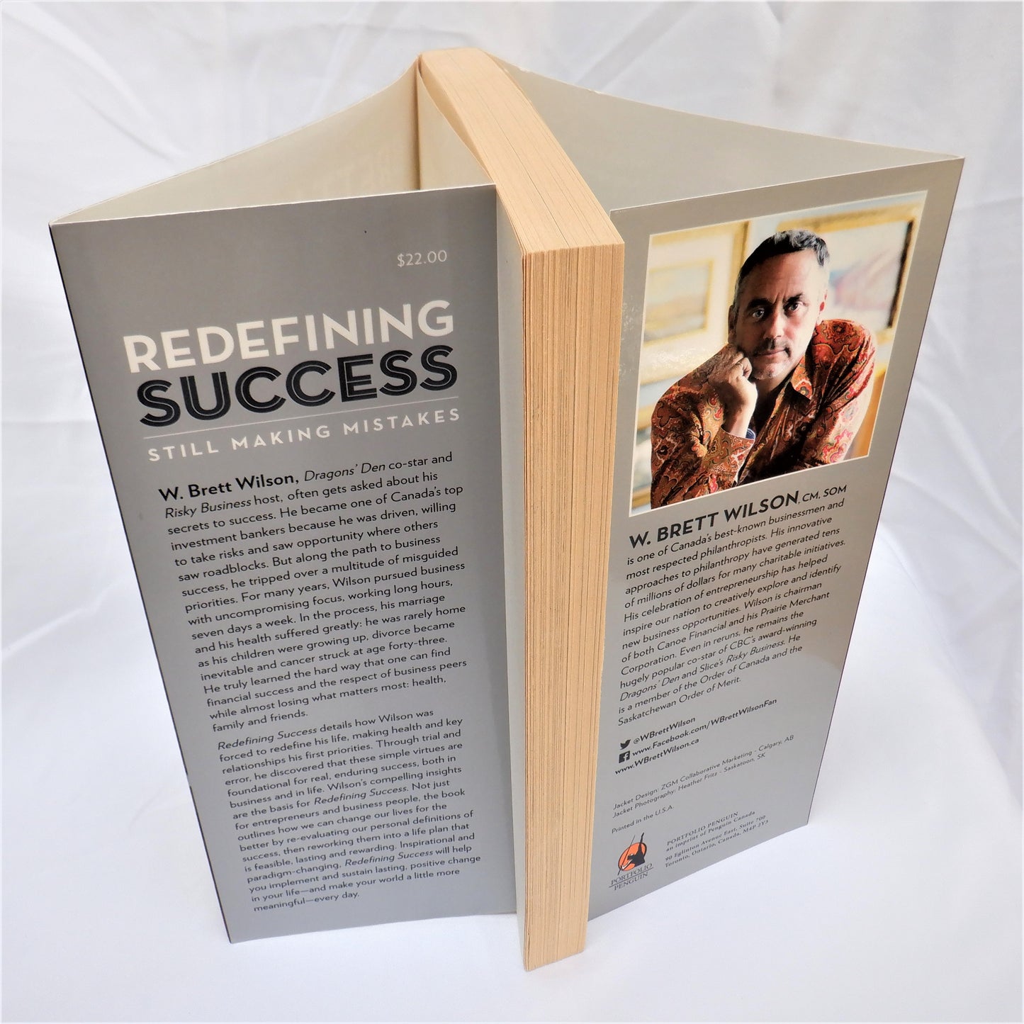 REDEFINING SUCCESS, STILL MAKING MISTAKES, by W. Brett Wilson (2013 1st Ed.)